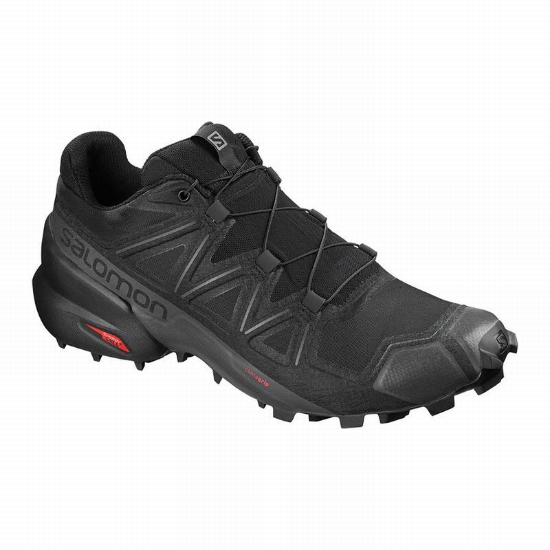 Zapatillas Trail Running Salomon Hombre Negras - Salomon Argentina SPEEDCROSS 5 ,548037-XQO